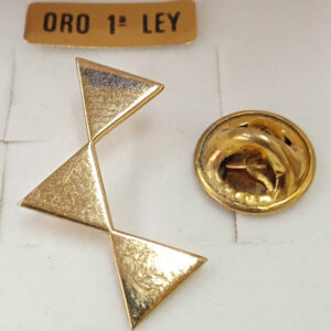 Media Rueda Celestial - Pin en Oro