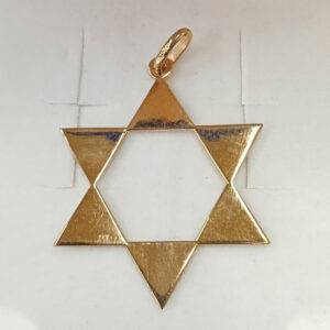 Rueda Celestial - Colgante chapado en Oro