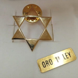 Rueda Celestial - Pin en Oro